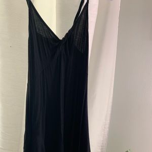 AE flowy black dress